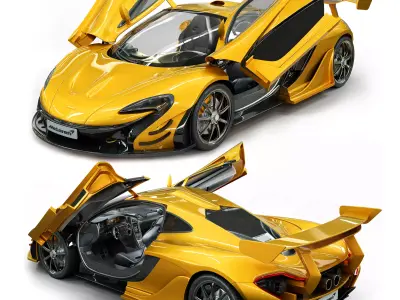 McLaren p1 3D model