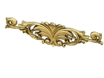 classic decor ornament 06 3D model