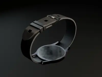 Fitness Watch 01 3D model