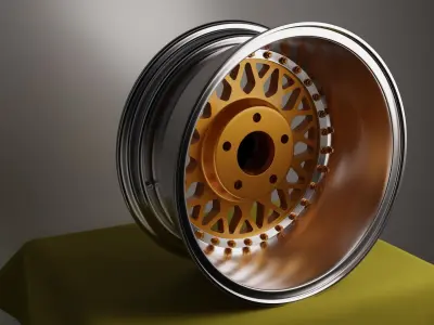 BBS RS Wheel 3D model