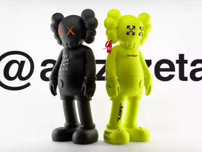 Kaws Off White Companion 1st Bundle 2 Styles for Print 3D print model