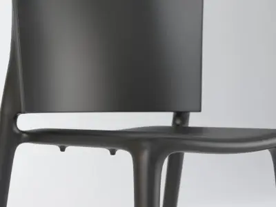 Africa Side Chair 3D model