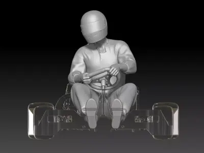 go kart man 2 3D print model
