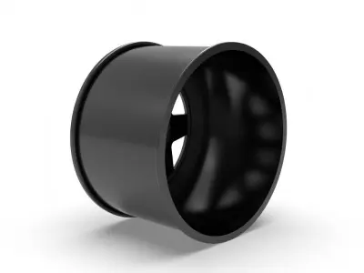 black rhino rim design 3D print model purchase