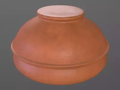 Clay Pot 3D model