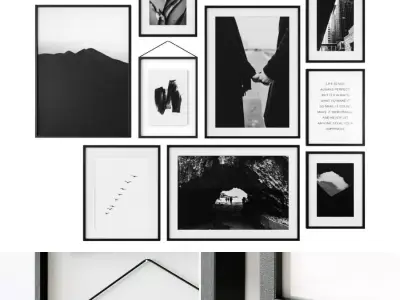 Gallery Wall 132 3D model