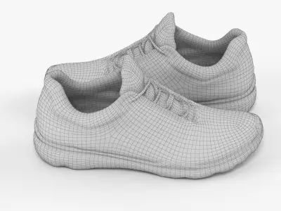 Casual Sneakers 3D model