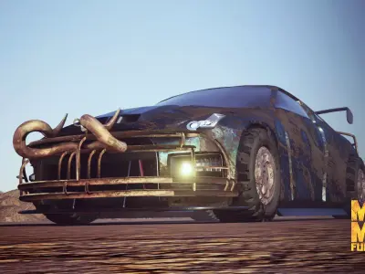 Concept Car and Animation 3D Model 3D model