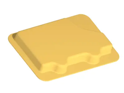 Kids Truck Dinner Plate 3D print model