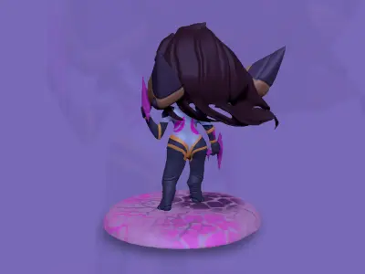 Chibi Kaisa 3D print model