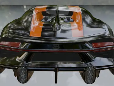 Bugatti Chiron Super Sport 300 3d model 3D model