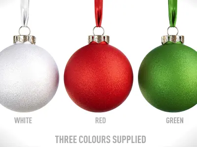 Christmas Bauble Decoration 3D model