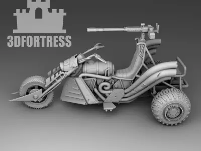 Tricke survivor 3D print model