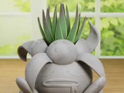 GLOOM PLANTER DECORATION - 2 MODELS 3D print model