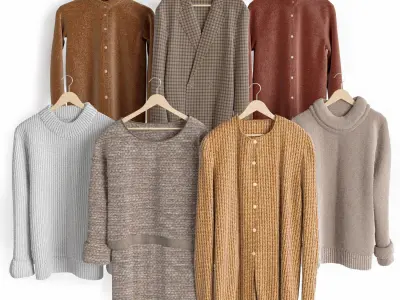 Decorative filling for the hallway 3D model