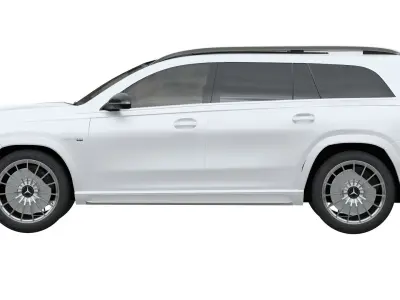 Mercedes Benz GLS 63 AMG 4Matic 2021 3D model