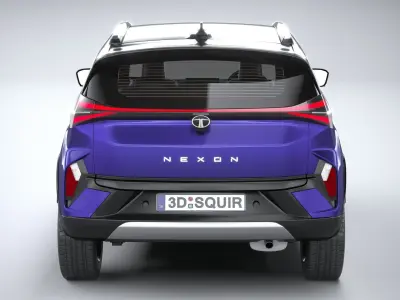 Tata Nexon 2024 3D model