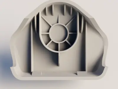  Safety belt cover cap 1J0858189C 3D print model