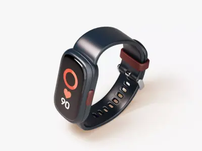 Fitness Tracker 3D model