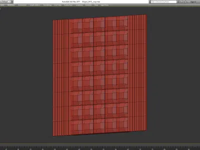 Wall Panel 3d model Low-poly 3D model purchase