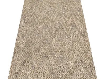 Rug Set 1407 3D model