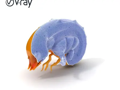 Aquatic Creature Model Pack Low-poly 3D model