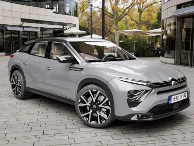 Citroen C5 X 2022 3D model