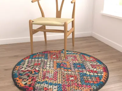 Rugs No 1058 Low-poly 3D model
