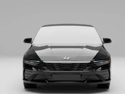 Hyundai-Elantra-2024 3D model