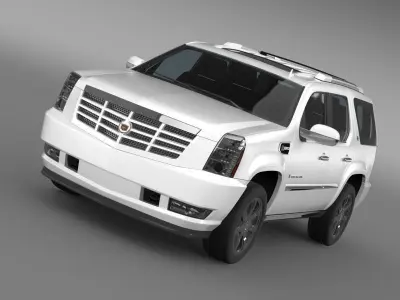 Cadillac Escalade Hybrid 2010 3D model