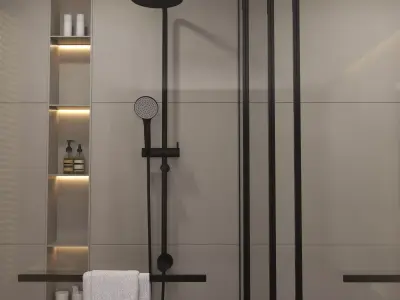 Bathroom 013 3D model