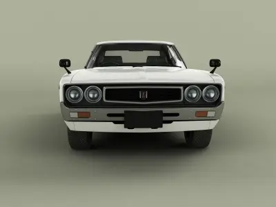 Nissan Laurel C130 Coupe 3D model