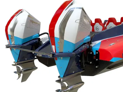  Powerboat  MARTINI  3D model