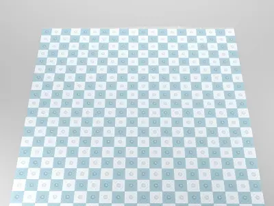 Persian Carpet Collection-vol17-4k texture Low-poly 3D model