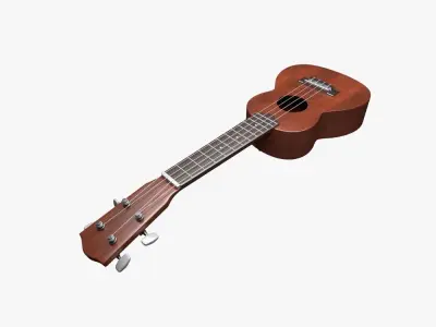 Ukulele 3D model