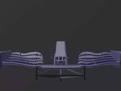 RB 16B nose  and wing 3D print model