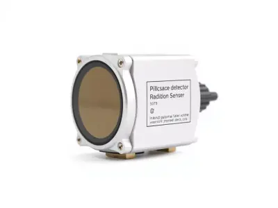 Radiation Sensor Model Pack with Adjustable Features Low-poly 3D model