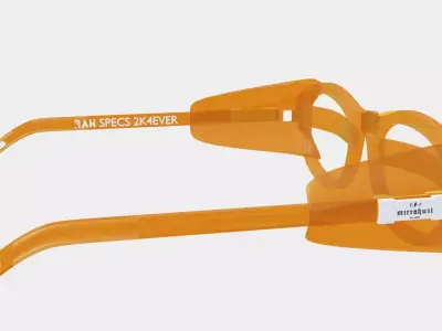 Sports Transparent Glasses 3D model