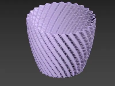 Decorative vase  Free 3D model