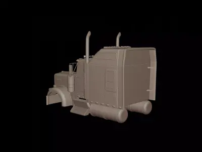 kenworth w900 2006 TRUCK 3D print model