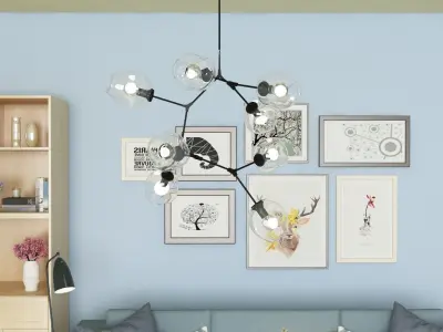 Design Set 2 - Furniture 3D model 3D model