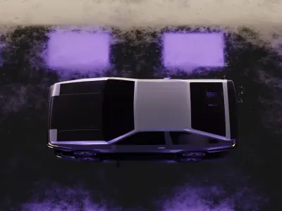 Toyota AE86 Trueno  Hachi Roku 3D model