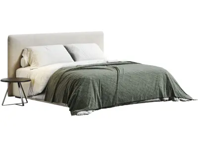 Bed Colection 01 - 10 Items 3D model