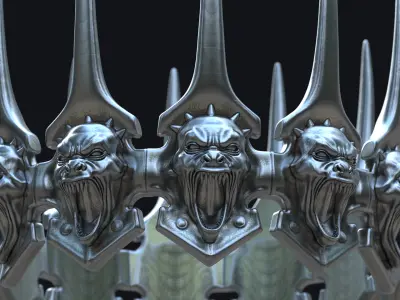 Crown of Shadows v2 3D print model