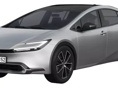 Toyota Prius 2023 3D model