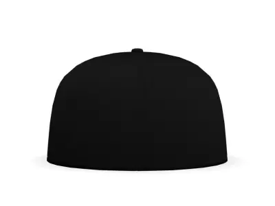 Black Hat Low-poly 3D model