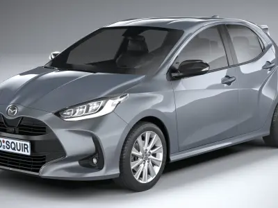 Mazda 2 Hybrid 2022 3D model