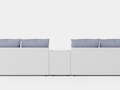 Havana Lounge Set Low-poly 3D model