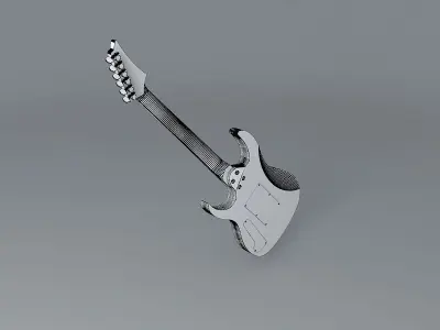 Ibanez RG1421F guitar Free 3D model
