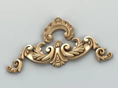 Corner decor 027 3D model